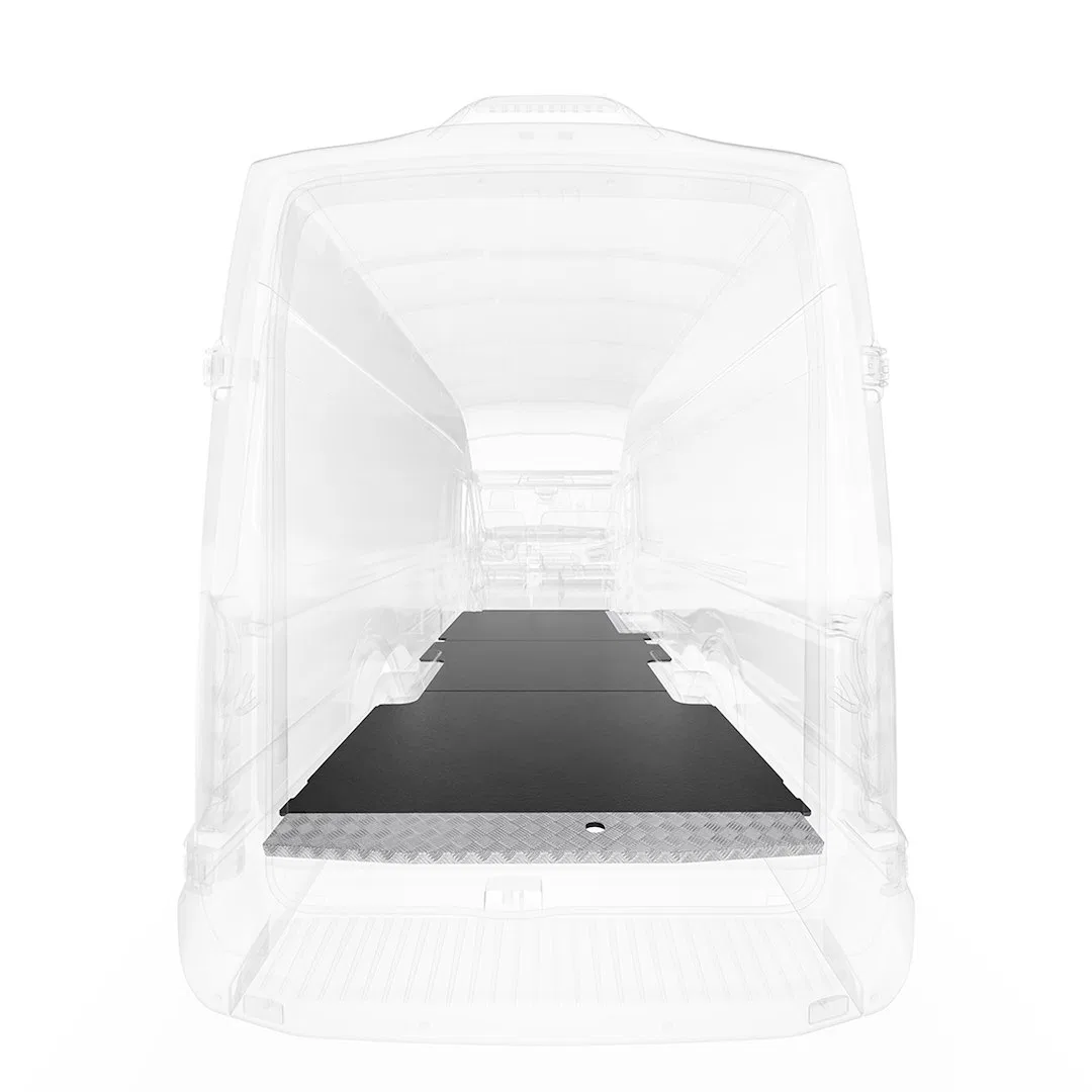 741-043-7321 – LEGEND FLEET Cargo Area Liner, Black Direct Fit Flat Edges Rubber Non-Skid 1 Piece With Sill Plate